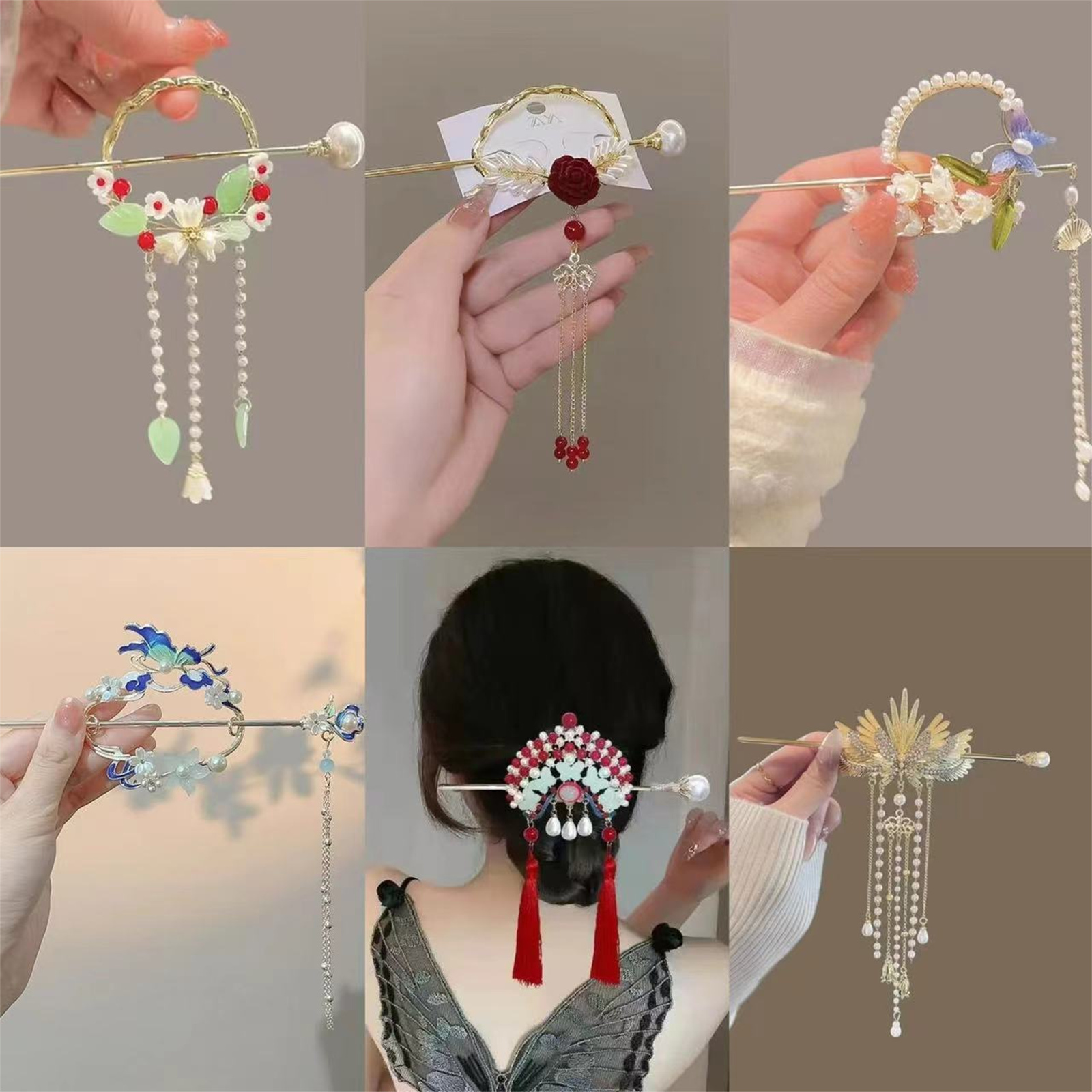 Ethnic Fashion Style - Etnische stijl haarspeld voor vrouwen Prachtige