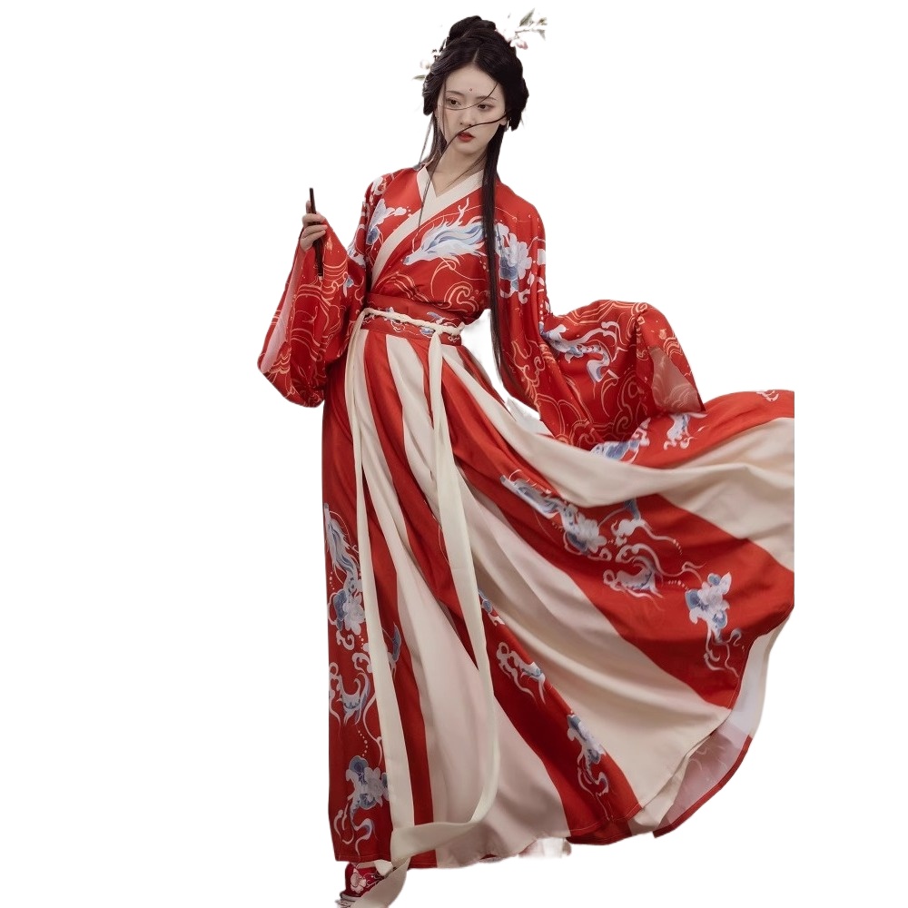 Fashion Show Ethnic Wear - Traditionele Chinese Kleding Hanfu Vrouwen Fee