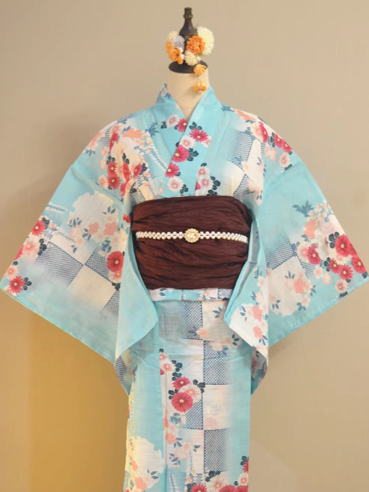 Ethnic Clothing & Online Fashion Store Khaadi Uk - Traditionele Yukata Kimono Katoen Linnen Materiaal