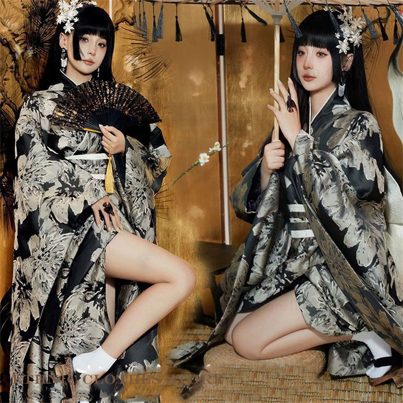 Ethnic Fashion Photography - Japanse traditionele kimono cosplay yukata geisha