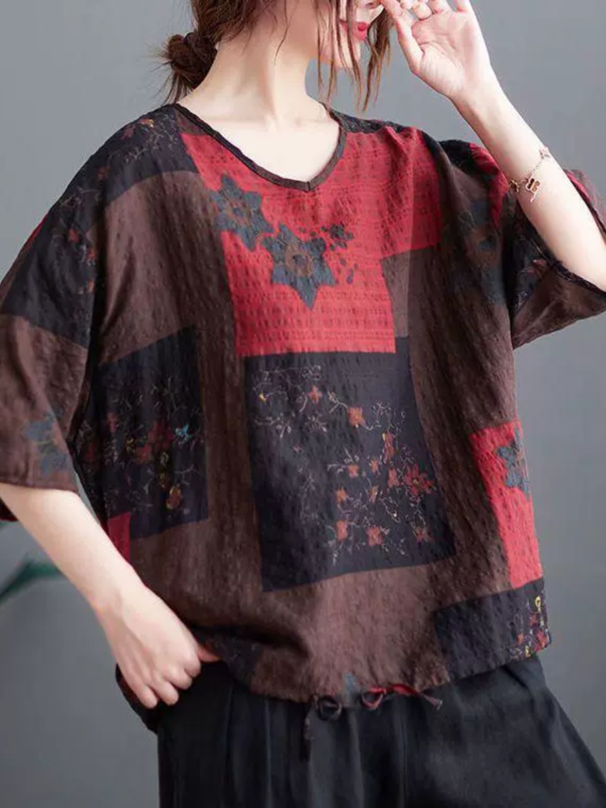 Lichtgewicht katoenen linnen T - Ethnic Fashion Wear recensie en prijs