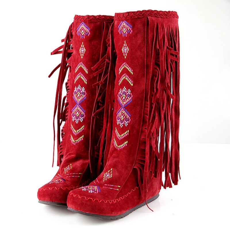 Kwastlaarzen Handgemaakte bord - Ethnic Fashion Women recensie en prijs