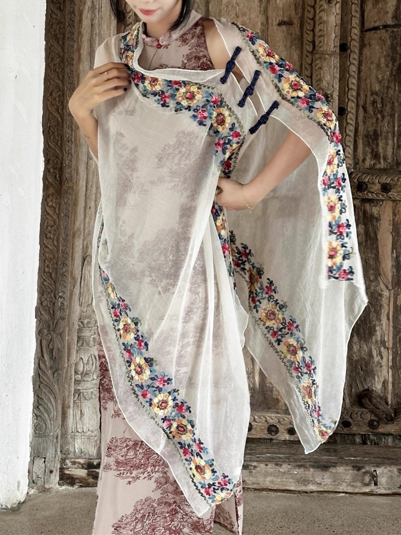 2025 Zomer Nieuwe Bloem Bordur - Ethnic Fashion Photography recensie en prijs