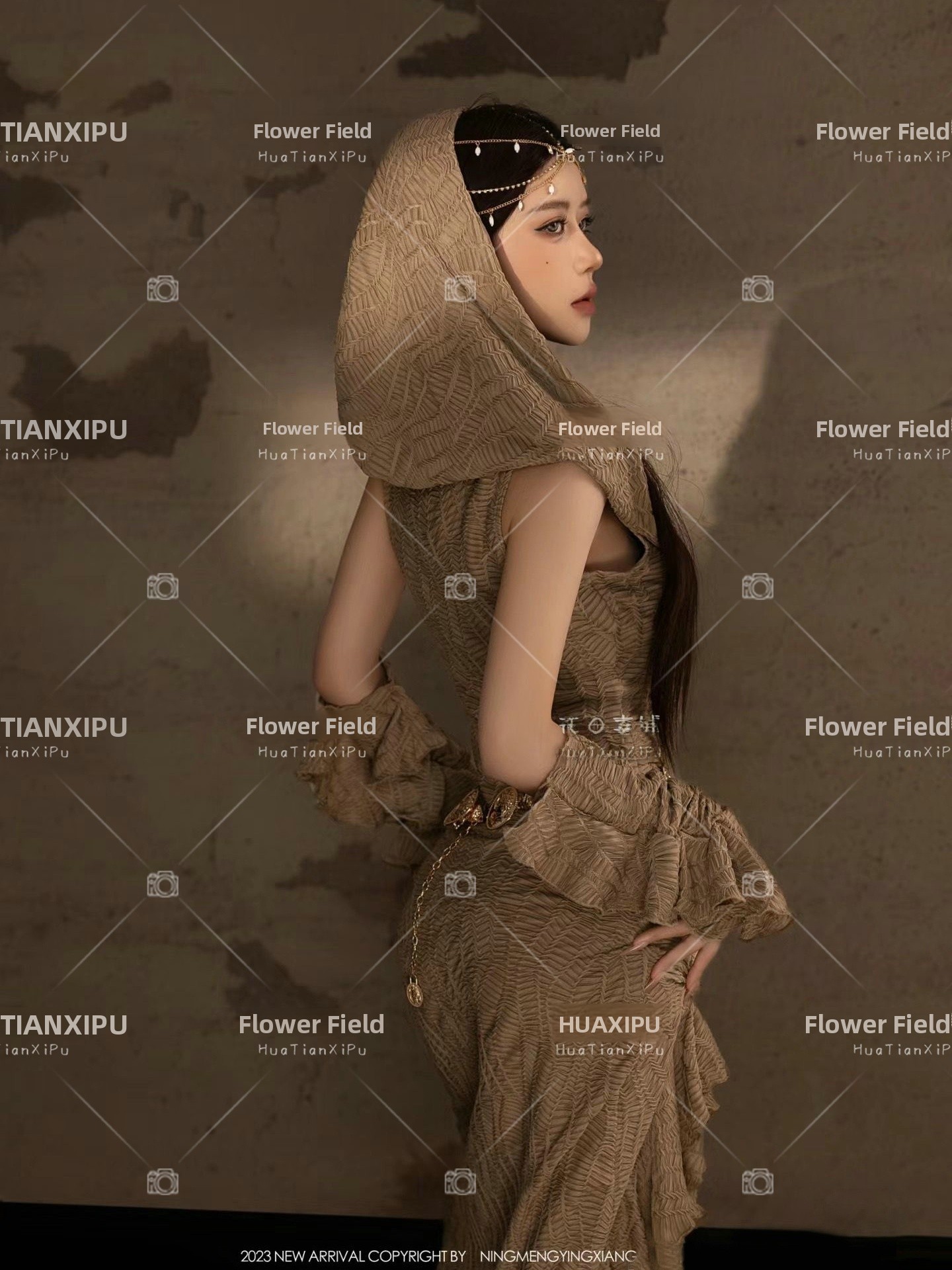 Nieuwe woestijnprinses-stijl f - Ethnic Fashion Photography recensie en prijs