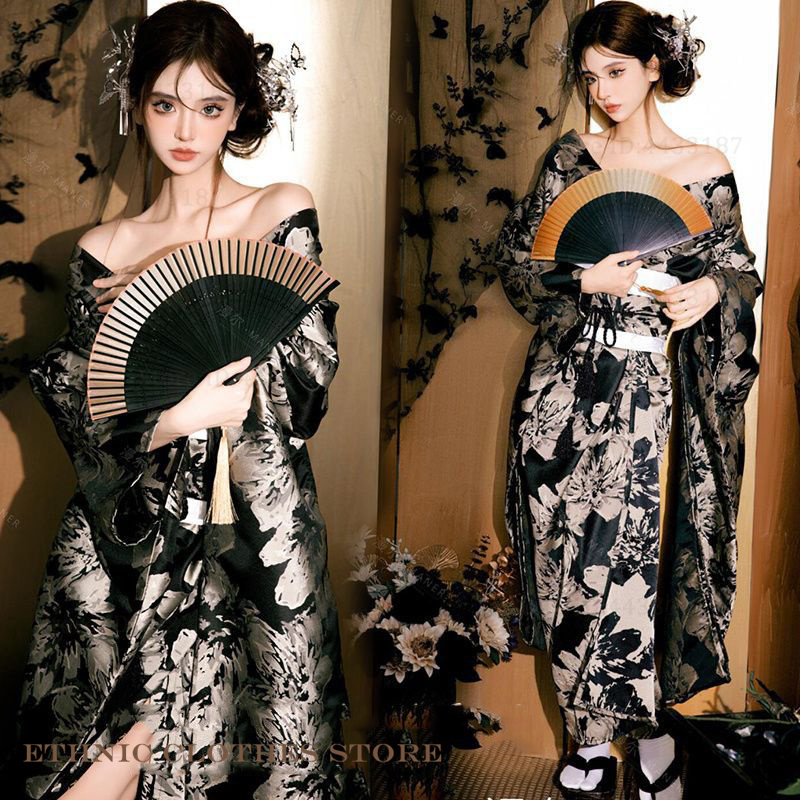 Japanse traditionele kimono co - Ethnic Fashion Photography recensie en prijs