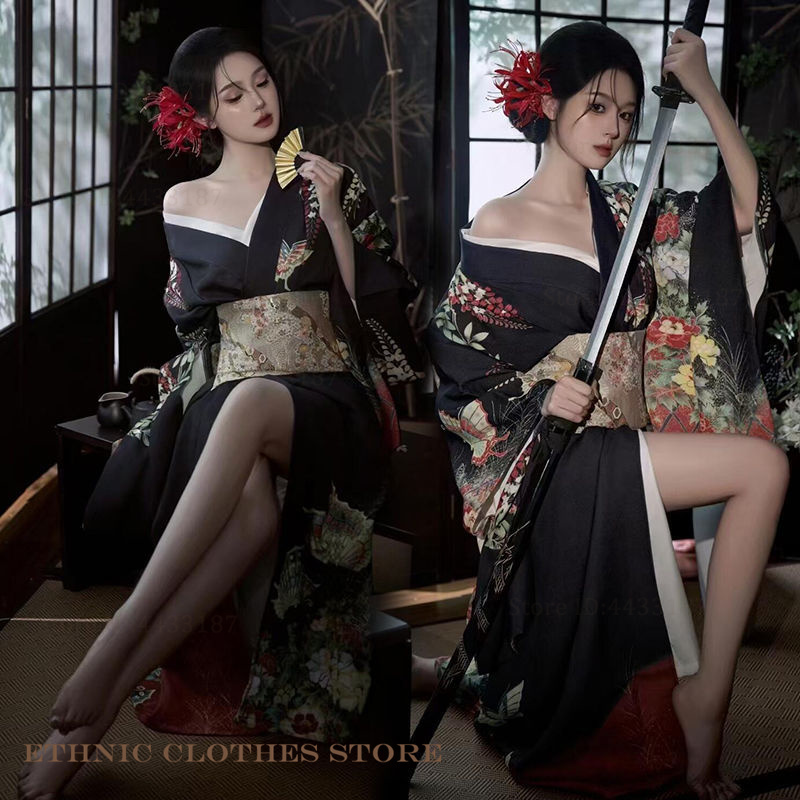 Japanse traditionele kimono co - Ethnic Fashion Photography recensie en prijs